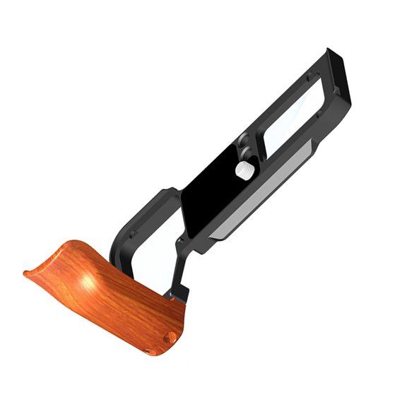 Camera L Shape Handgrip Featuring Ergonomic Silicone Grip and Quick Release Plate for A7C2 A7CR Cameras Accessory
