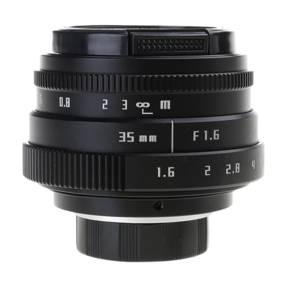 Camera Lens 35mm F1.6 Mini Lens For A6000 X-T10 X-A3 X-E2 Camera Accessories