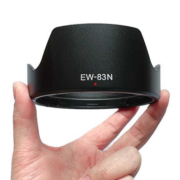 Lens Cap with Lens Hood for EW-83N 77mm Back Petal for Eosr RP RF24-105mm F4 L Is Lens