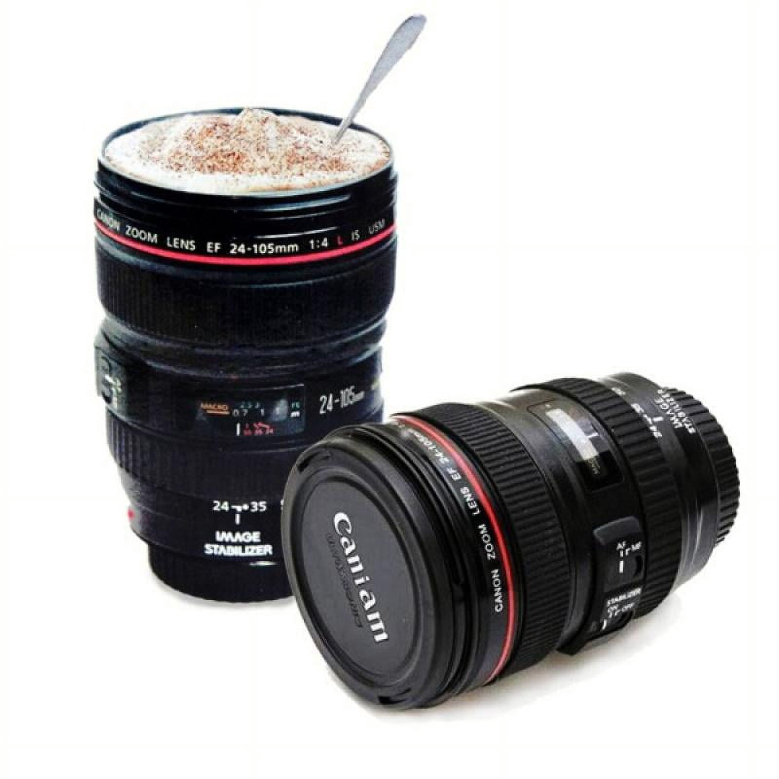 Canon Camera Lens Mug, Black, ABS, Cup & Mug - Walmart.com