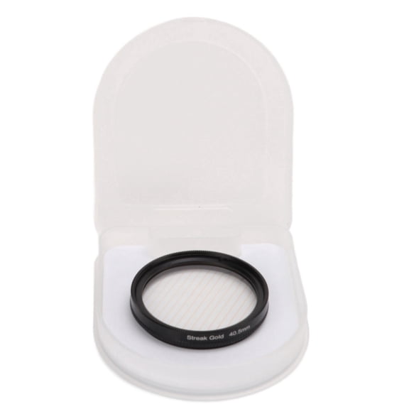 Camera Lens Filter Gold Streak Anamorphic Effect Photography Filter Accessories 40.5mm/1.59in