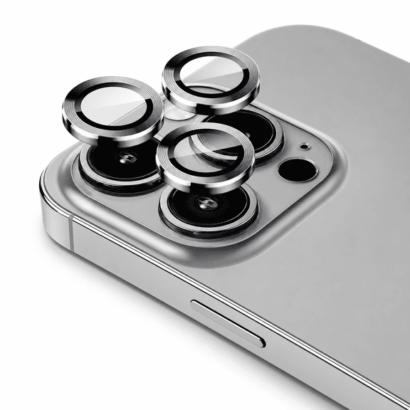 2 Pack Black Tempered Glass Camera Lens Protector for iPhone 13/13 Mini
