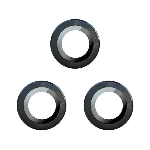 Camera Lens Protector Compatible for iPhone 13 Pro Max (6.7") & iPhone 13 Pro (6.1"), Premium Tempered Glass Clear Lens Screen Protector Film Cover -Anti Scratch/Dust/Fog,Black