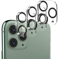 thumbnail image 1 of Camera Lens Protector Designed for Apple iPhone 11 Pro Max Camera Lens Shield,Case Friendly Pack of 3 HD Clear Tempered Glass Lens Cover for Apple iPhone 11 Pro Max, 1 of 8