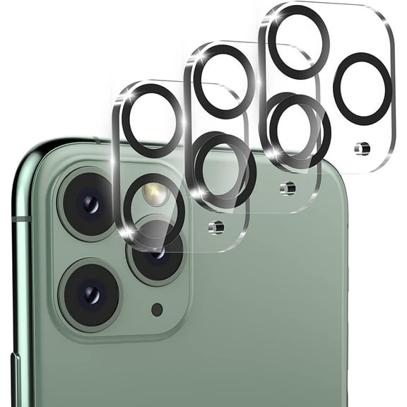Camera Lens Protector Designed for Apple iPhone 11 Pro Max Camera Lens Shield,Case Friendly Pack of 3 HD Clear Tempered Glass Lens Cover for Apple iPhone 11 Pro Max