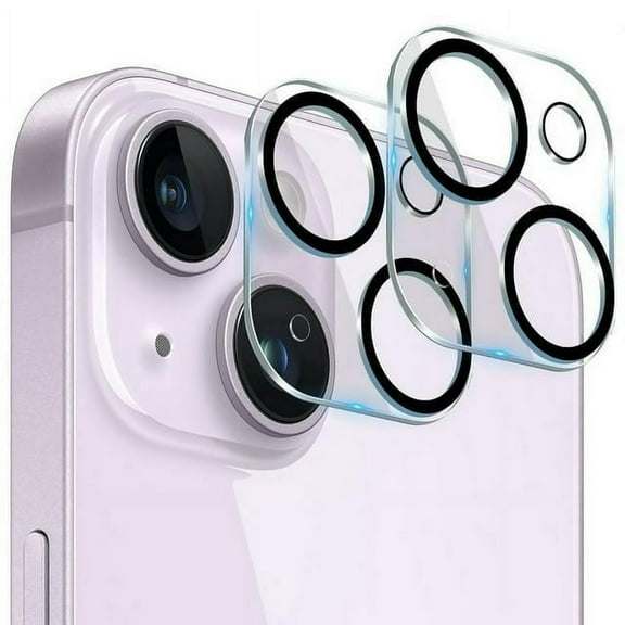 Camera Lens Protector Designed for Apple iPhone 13 Mini Camera Lens Shield,Case Friendly Pack of 2 HD Clear Tempered Glass Lens Cover for Apple iPhone 13 Mini