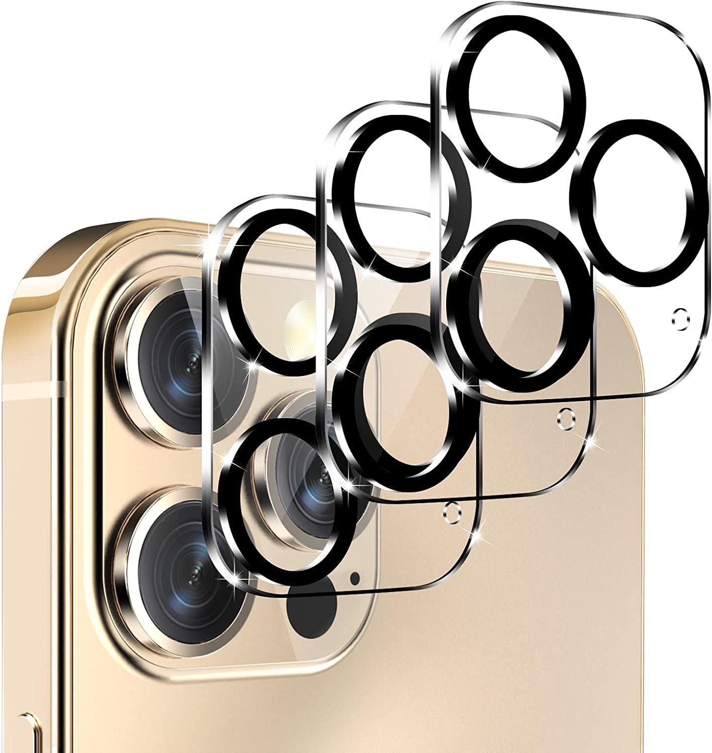 JETech Camera Lens Protector For IPhone 14 Pro 6.1-Inch And IPhone 14 Pro Max 6.7-Inch, 9H Tempered Glass, Anti-Scratch, Case Friendly, Does Not
