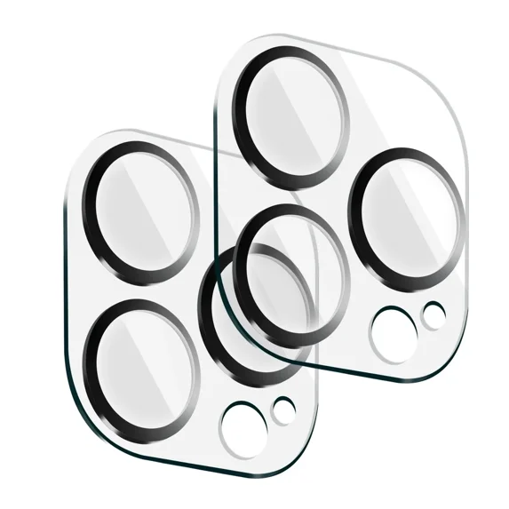 Camera Lens Protector Designed for Apple iPhone 15 Pro Max Camera Lens Shield,Case Friendly Pack of 2 HD Clear Tempered Glass Lens Cover for Apple iPhone 15 Pro Max