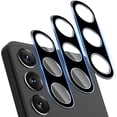 thumbnail image 1 of Camera Lens Protector Designed for Samsung Galaxy S22 Plus Camera Lens Shield,Case Friendly Pack of 3 HD Clear Tempered Glass Lens Cover for Samsung Galaxy S22 Plus, 1 of 8