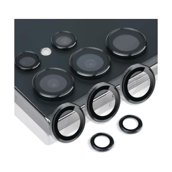 Camera Lens Protector for Samsung Galaxy S23 Ultra, Aluminum Alloy Ring ...