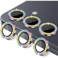 thumbnail image 1 of Camera Lens Protector for Samsung Galaxy S25, Tempered Glass Lens Protector Fits for Samsung Galaxy S25 Glitter Colorful, 1 of 1