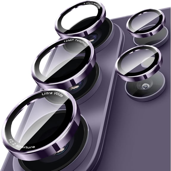 Camera Lens Protector for Samsung Galaxy S26 Ultra, [ Eagle Eye Design] [Tempered Glass] [HD Clear] [Anti-Scratch] (Cobalt Violet)