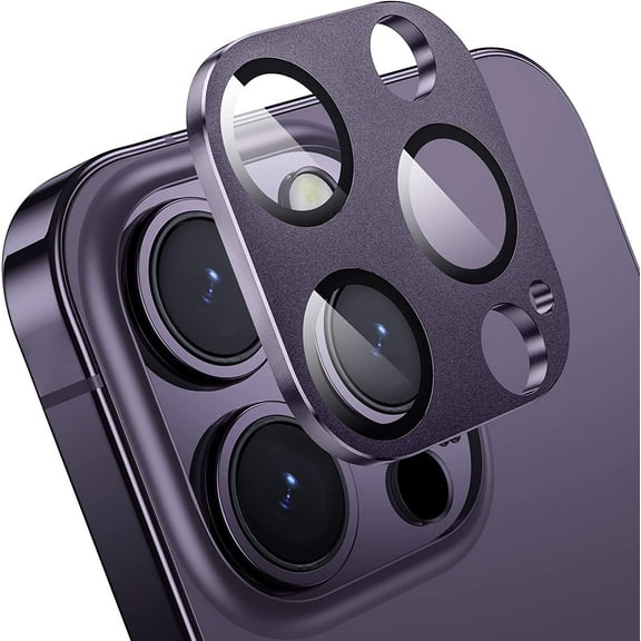 Camera Lens Protector for iPhone 14 Pro/iPhone 14 Pro Max, Purple