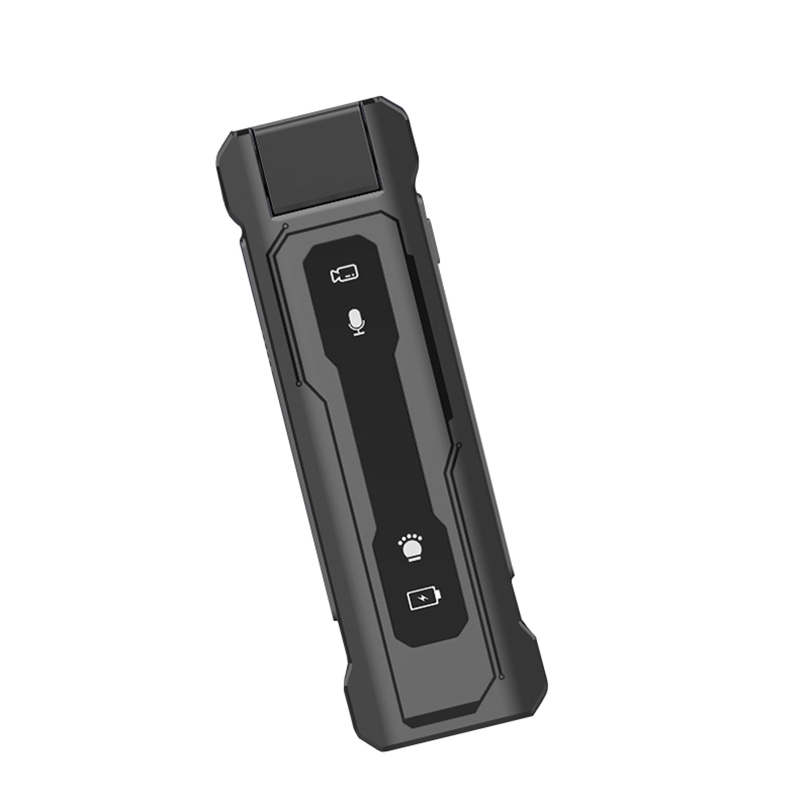 4K Body Camera With External Microphone, Mini Video Audio Pocket Cam 270 Rotation - View #3