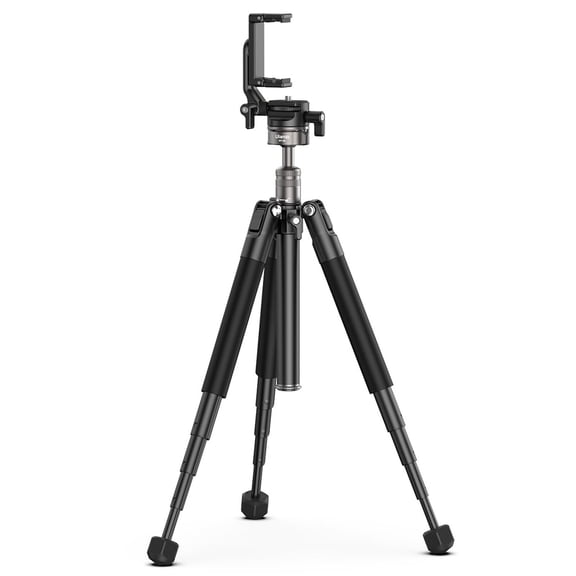 Camera Mini Tripod Aluminum Alloy Portable Adjustable Tripod for Travel Vlogging Stable Support Compatible with Camera Smartphone
