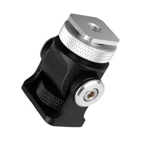 Camera Monitors Holder with 180 Degree Tilts Adjustment Versatile Hot Shoe Mount