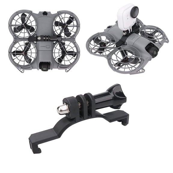 Camera Mount Adapter Bracket For DJI NEO 2 Drone, Top Expansion Carry Extended Holder with 1/4" Screw for Panoramic Action Camera Holder Accessories