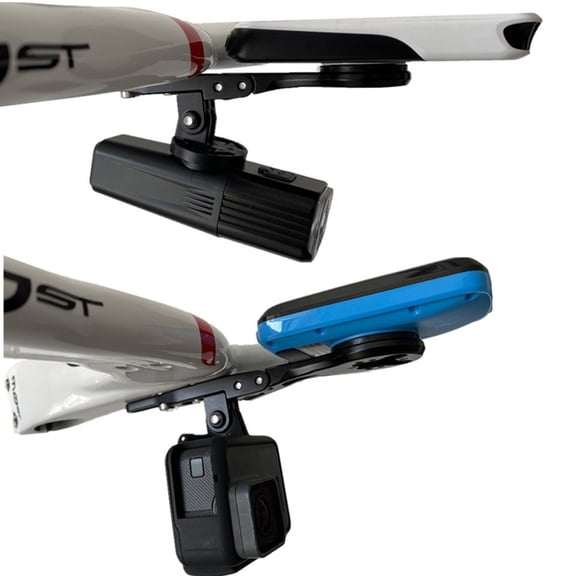 Camera Mount Bike Computer Holder About 147.5Mm About 45G Bike Camera Mount Black For Garmin Igsports For-Gopro Fangkenuo