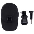 thumbnail image 1 of Camera Mount Ducktail Hat Baseball Cap with J-Hook Mount for Gopro 8 7 6 5 4 3 Accessories, 1 of 9