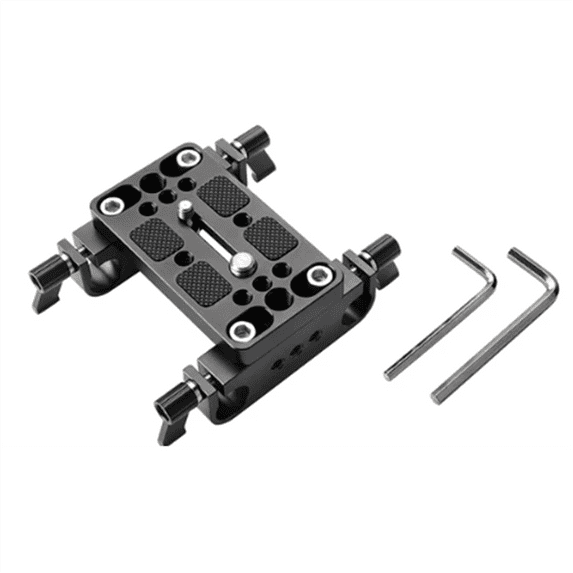 Camera Mounting Plate Pro DSLR Shoulder Mount Support Rig Tripod Mount ...