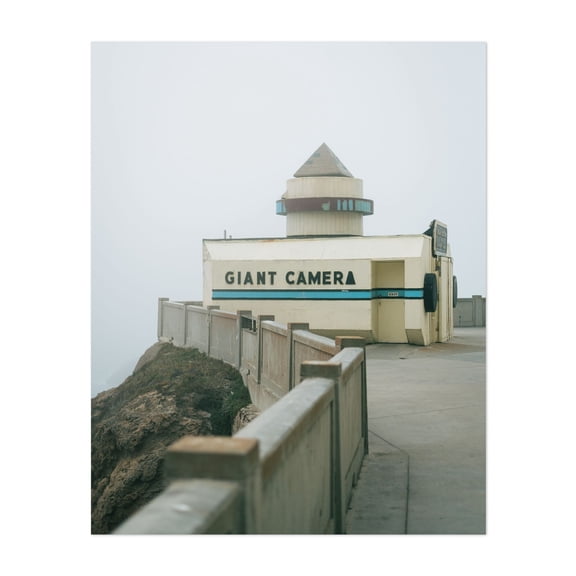 Camera Obscura, San Francisco - San Francisco California Photography Unframed Wall Art Print 8 x 10 inches