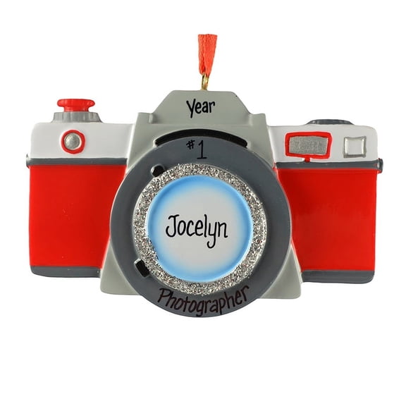 Camera Personalized Christmas Ornament DO-IT-YOURSELF