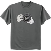 Camera Photography Gifts Photographer T-shirt Mens Graphic Tees Short Sleeve Gray