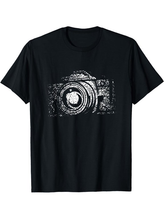 t-shirt Camera Photography Photographer Photojournalist Lens Focus T-Shirt mens,black,women,funny,men,journey,Crew Neck, Short Sleeve,printing