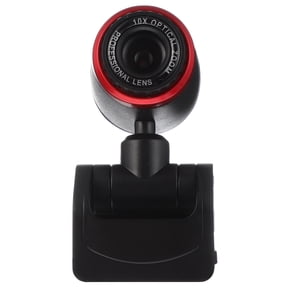 UKCOCO 1Set Professional Webcam with Auto Focus USB Powered Live Streaming Camera and 360 Degree Rotation
