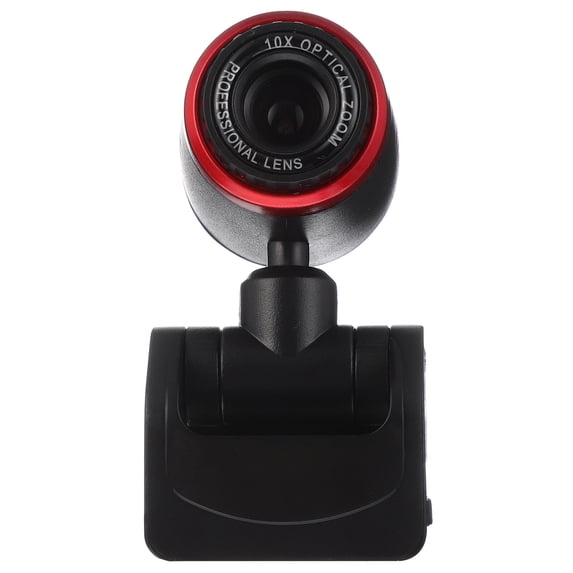 UKCOCO 1Set Professional Webcam with Auto Focus USB Powered Live Streaming Camera and 360 Degree Rotation