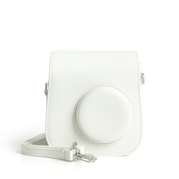 Camera Protective Case For Instax Mini SE, PU Leather Carrying Storage Bag With Adjustable Shoulder Strap