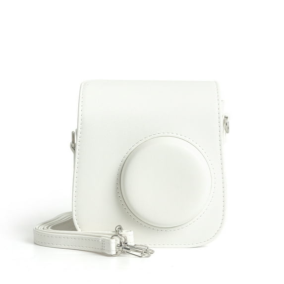 Camera Protective Case For Instax Mini SE, PU Leather Carrying Storage Bag With Adjustable Shoulder Strap