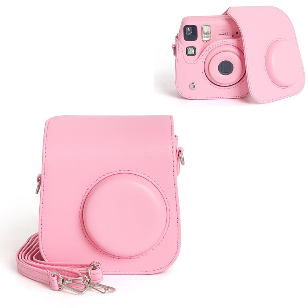 Camera Protective Case For Instax Mini SE, PU Leather Carrying Storage ...