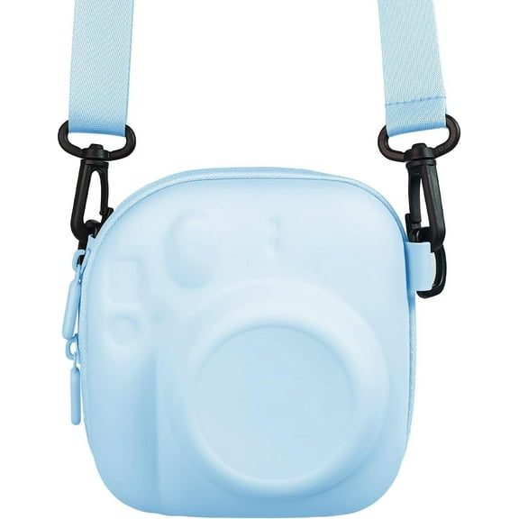 Camera Protective Case for Instax Mini 12/99, Hard Case for Fuji Mini 40/Mini 11/Mini 10/Mini 9/Mini 8/Mini 7+ Instant Camera Carrying Storage Bag with Shoulder Strap
