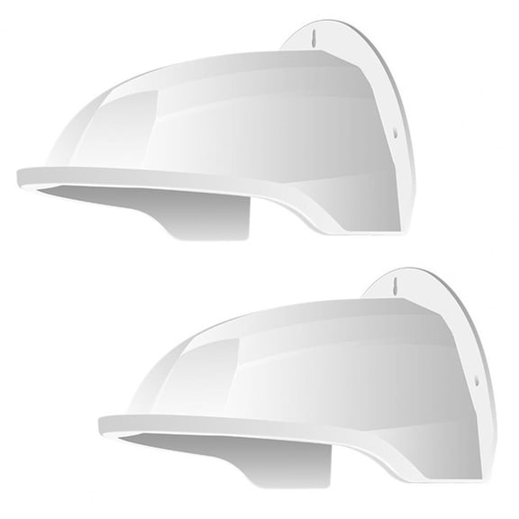Camera Protective Housing,Waterproof Rainproof Cover Shield for Outdoor Security Cameras,ABS Weather Resistant Sunshade