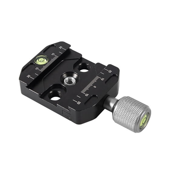 Camera Rail Nodal Slide Quick Release Plate Clamp with levels for Camera Tripod