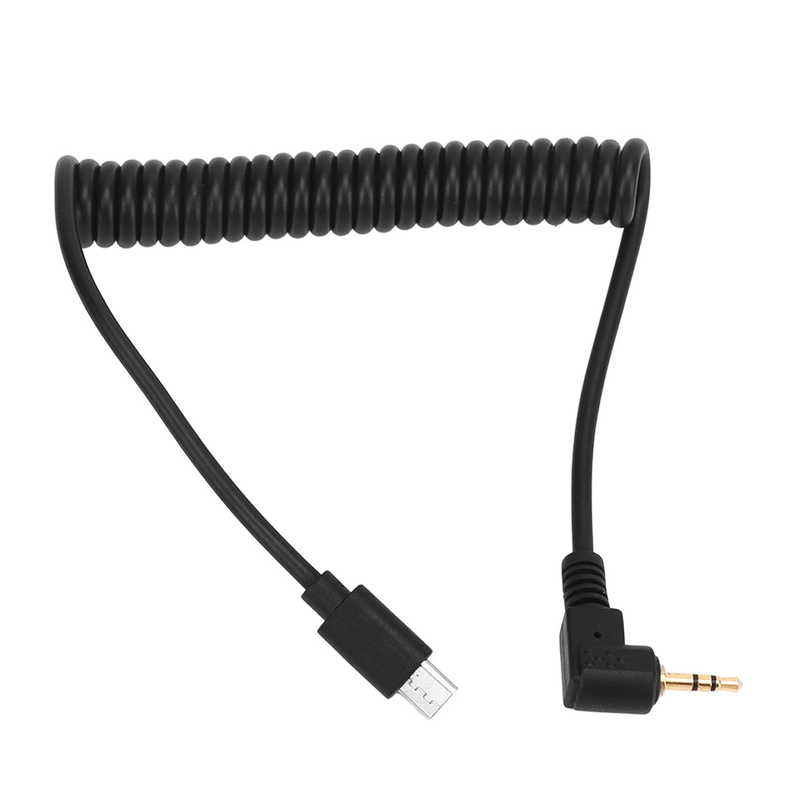 Camera Remote Shutter Release Cable, Fine Workmanship Micro USB Camera