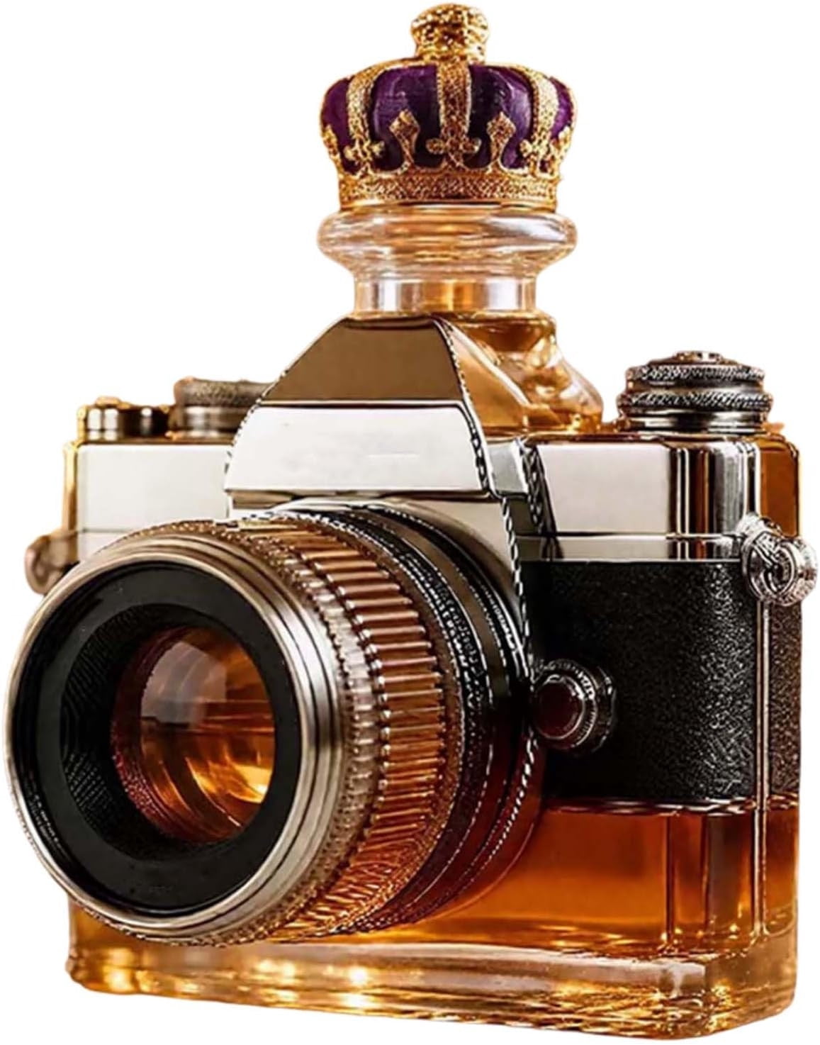 Camera Shaped Whiskey Decanter Gift - Novelty Photographer Theme Glass ...