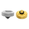 thumbnail image 1 of Camera Shutter Button, 2 Pack Soft Shutter Release Button Camera Button Carved, Golden Silver, 1 of 6