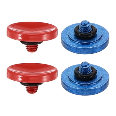 10mm Glossy Red Soft Shutter Release Button – Fits Leica, Canon, Nikon, Fujifilm Cameras – SRB-GR Style