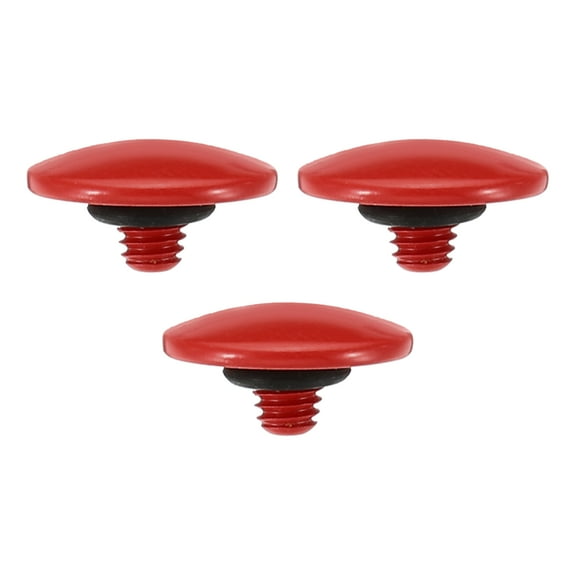 Camera Shutter Button, 3 Pack Soft Shutter Release Button Camera Button Convex, Red