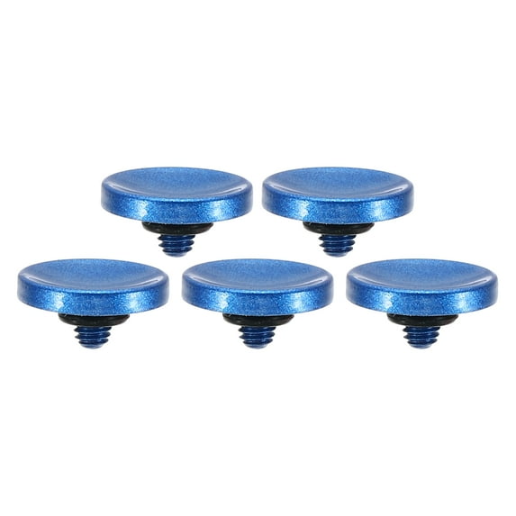 Camera Shutter Button, 5 Pack Soft Shutter Release Button Camera Button Concave, Blue
