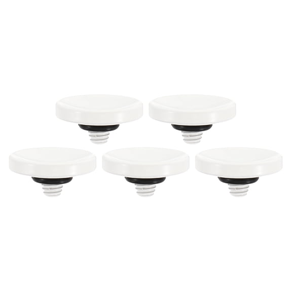 Camera Shutter Button, 5 Pack Soft Shutter Release Button Camera Button Concave, White