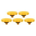 thumbnail image 1 of Camera Shutter Button, 5 Pack Soft Shutter Release Button Camera Button Concave, Yellow, 1 of 6