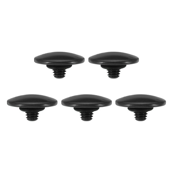 Camera Shutter Button, 5 Pack Soft Shutter Release Button Camera Button Convex, Black