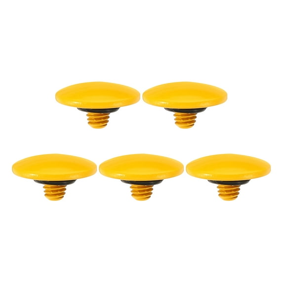 Camera Shutter Button, 5 Pack Soft Shutter Release Button Camera Button Convex, Orange
