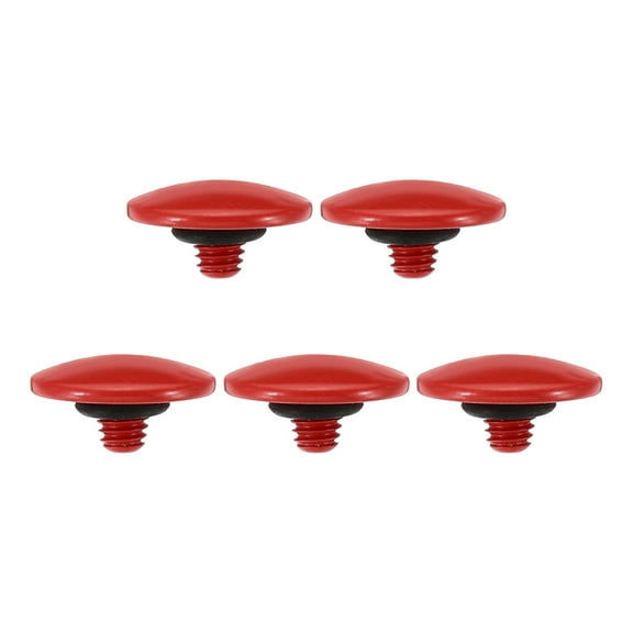 Camera Shutter Button, 5 Pack Soft Shutter Release Button Camera Button Convex, Red