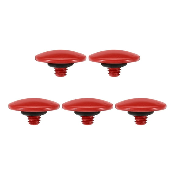 Camera Shutter Button, 5 Pack Soft Shutter Release Button Camera Button Convex, Red