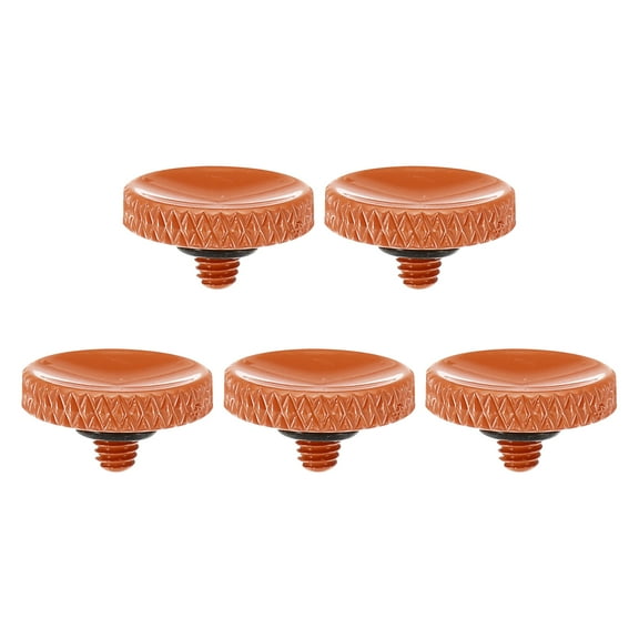 Camera Shutter Button, 5 Pack Soft Shutter Release Button Camera Button Knurled, Orange