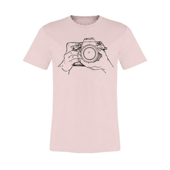 Camera Sketch Design Premium Tee Men's -Image by Shutterstock